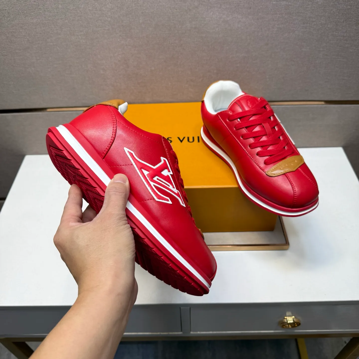 Men's men's shoes 💰pp560 [LV～] Men's casual shoes 2025z cabinet sales simultaneously 🔶Size: 38-44 #️⃣ 🔷6 colors🔜The upper is made of multi-material splicing➕Mesh lining, comfortable and breathable, sole: original comfortable and wear-resistant outsole, ⚠️real thing📱photographed🎬real thing is better📢📢📢